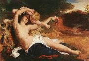 Brocky, Karoly Venus and Amor Spain oil painting artist